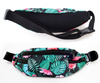 Fanny Pack Hip Bag Tropical Monstera, Bum Bag Psiakrew