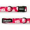 Dog Collar Piggy in Love Psiakrew, 2 cm 0.78"  wide, for smaller dogs