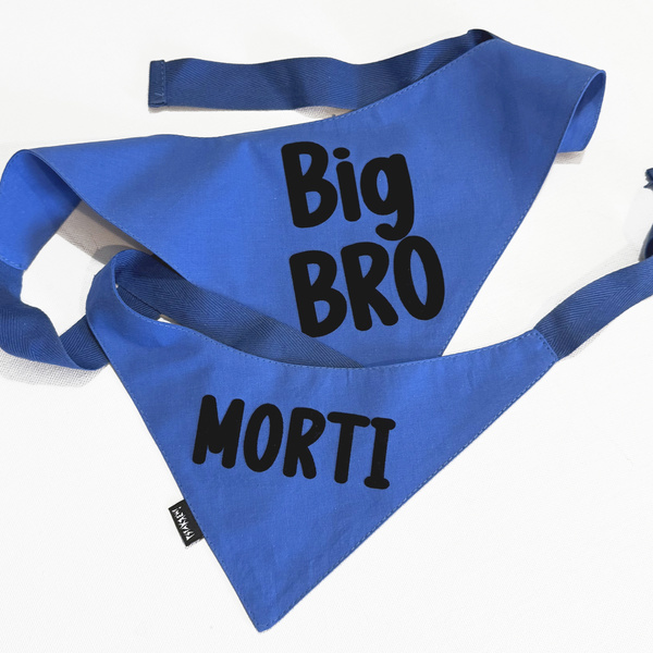 Psiakrew Bandana mit dem Namen des Hundes