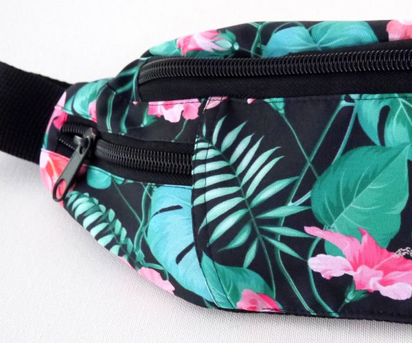 Nerka Biodrowa Saszetka Tropical Monstera Psiakrew