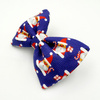 Christmas Dog Bow Tie- Santas, Pet Bow Tie, Bowtie, Collar Attachment