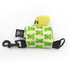 Pouch for poop bags Green Frogs Psiakrew