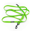 Long Lime Dog Leash width 2 cm (0.78") wide; black snap hook 7 cm
