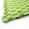 Premium Mat Plaid Blanket for the dog Green Frogs Psiakrew Design 