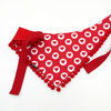 Dog Bandana I Love Psiakrew handkerchief style to tie around your pet’s neck