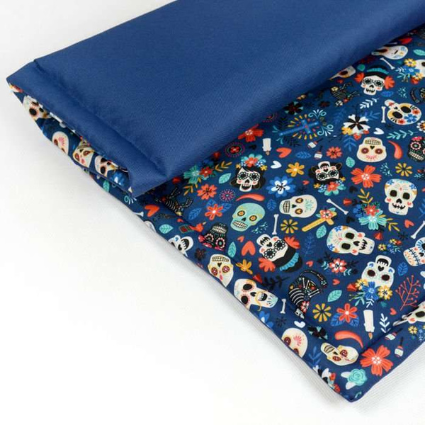 Waterproof Mat for the dog, puppy, cat, Día de los Muertos, Psiakrew Design