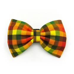 Bow tie, colored checkered pattern for a dog, bow, bow tie, Psiakrew collar decoration