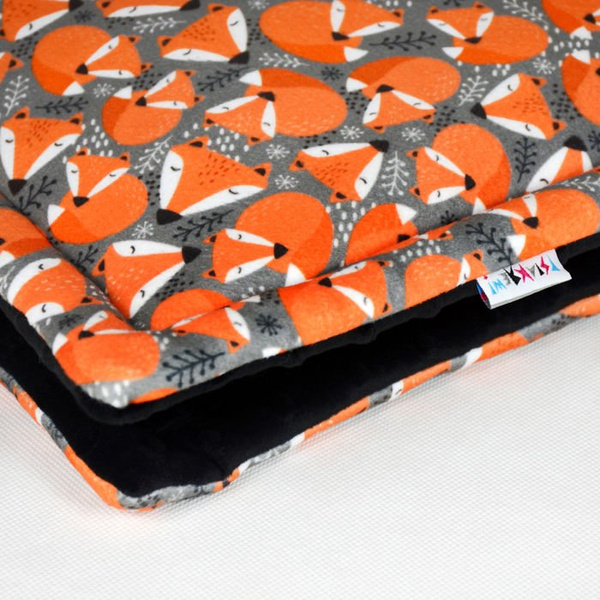 Premium Mat Plaid Blanket for the dog, Foxy Lady Psiakrew Design