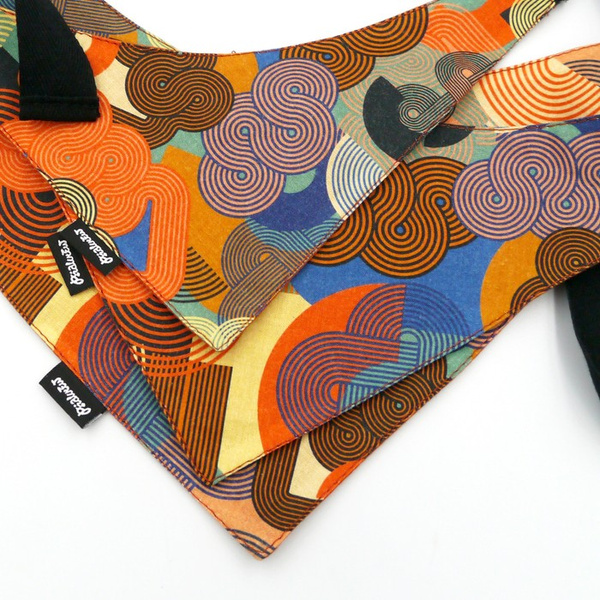 Hundehalstuch, Geo Snake-Taschentuch zum Binden um den Hals Ihres Haustieres