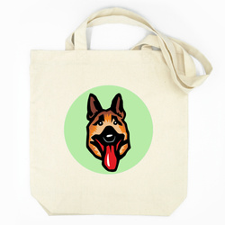 Cotton Tote Bag Psiakrew German Shepherd Dog