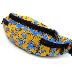 Fanny Pack Hip Bag Bum Bag Ducky Duck Psiakrew rubber duck pattern