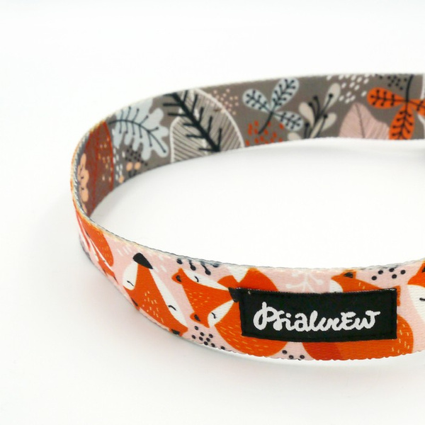 Verstellbares Hundehalsband- Foxy Lady, 3 cm breit für mittelgroße und große Hunde