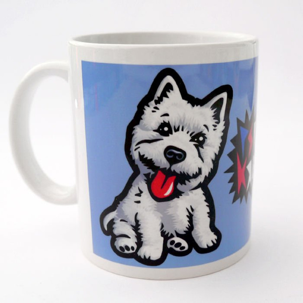 Mug with Westie Mascot