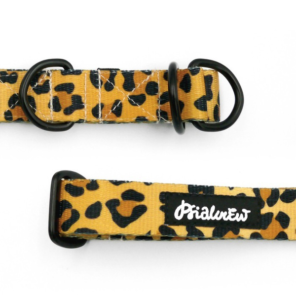 Half-choke collar Tarzan, 2.5 cm wide, medium and big dogs, black extras