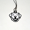 Labrador Retriever dog pendant, phone tag, charms