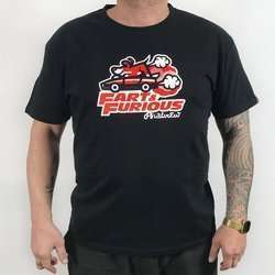 Koszulka, T-shirt męski dla miłośnika, fana Psów i motoryzacji Fart and Furious