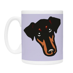 Kubek dla Psiarza Doberman Life is Better with a Dog Psiakrew